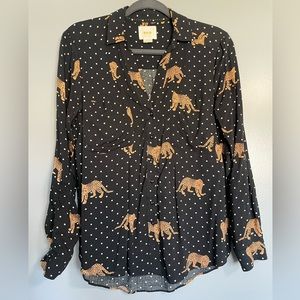 Maeve cheetah top